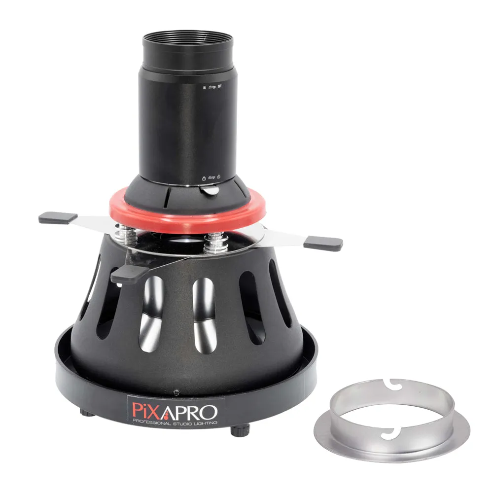 Optical Snoot Spot Projector with Shutter Blades For LED Studio Lights- CLEARANCE