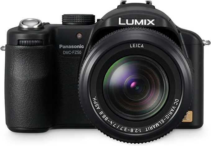 Panasonic DMC-FZ50 10.1MP Digital Camera with 12x Optical Image Stabilized Zoom (Black)