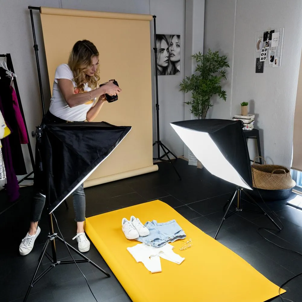 Professional Photography Lighting Kit for Startup Fashion Lookbook – Perfect for Stunning Visuals and Brand Presentation
