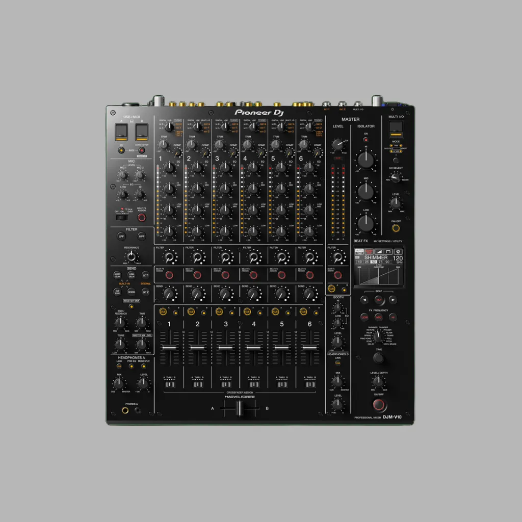 Pioneer DJ DJM-V10 6-channel DJ Mixer