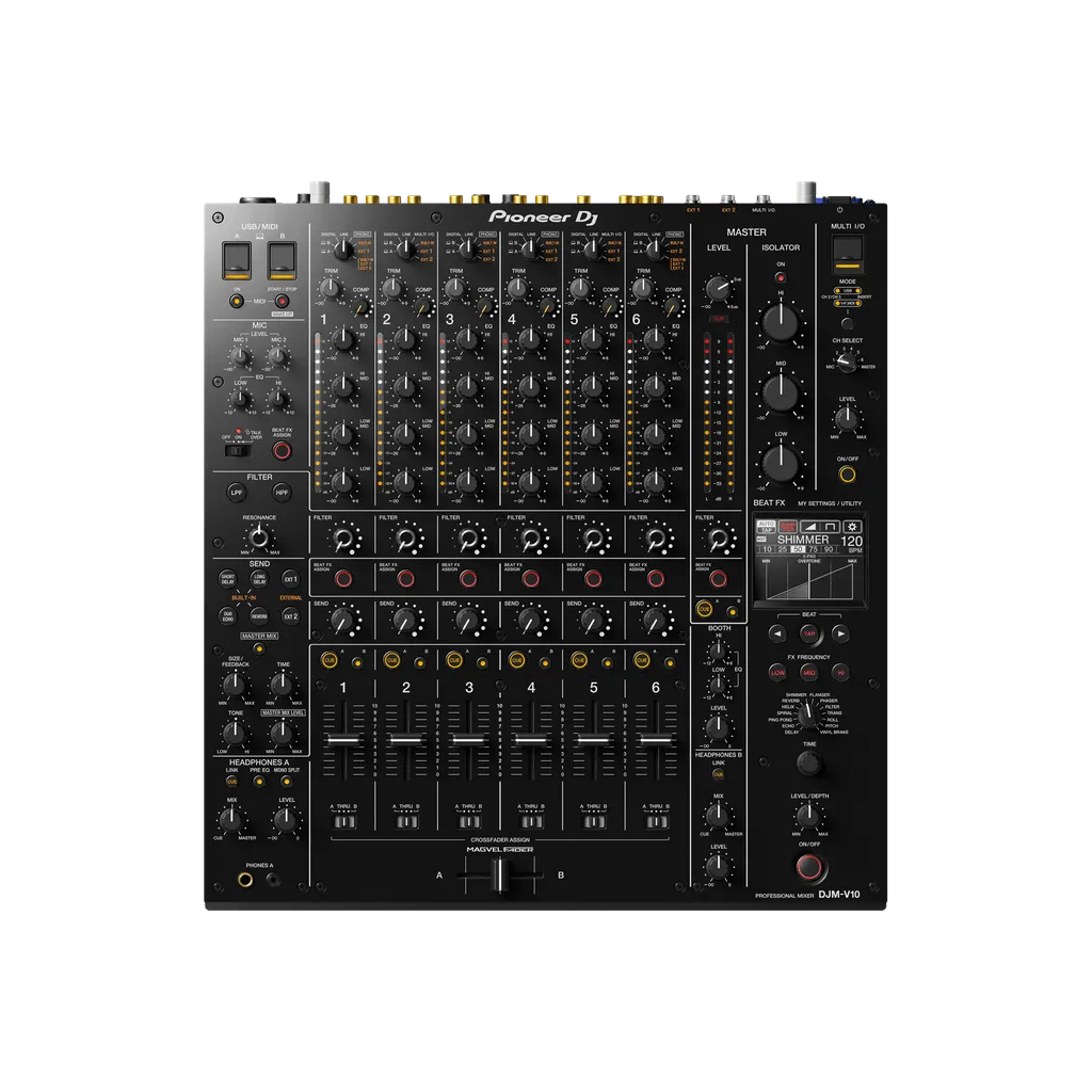 Pioneer DJ DJM-V10 6-channel DJ Mixer