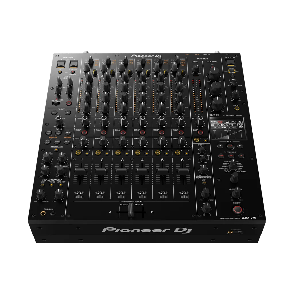 Pioneer DJ DJM-V10 6-channel DJ Mixer