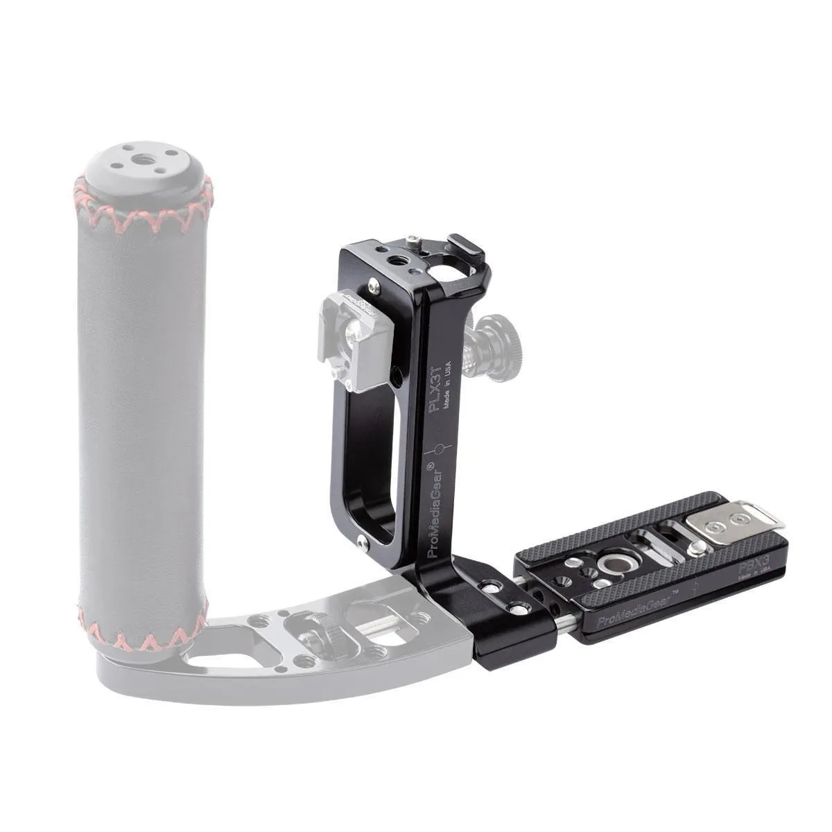 PLX4T Universal Arca-Swiss L-Bracket for Tall DSLR and Mirrorless Cameras with Articulating LCD screens