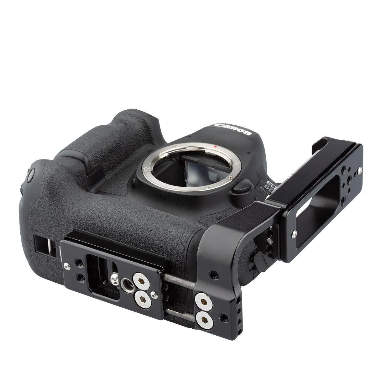 PLX4T Universal Arca-Swiss L-Bracket for Tall DSLR and Mirrorless Cameras with Articulating LCD screens