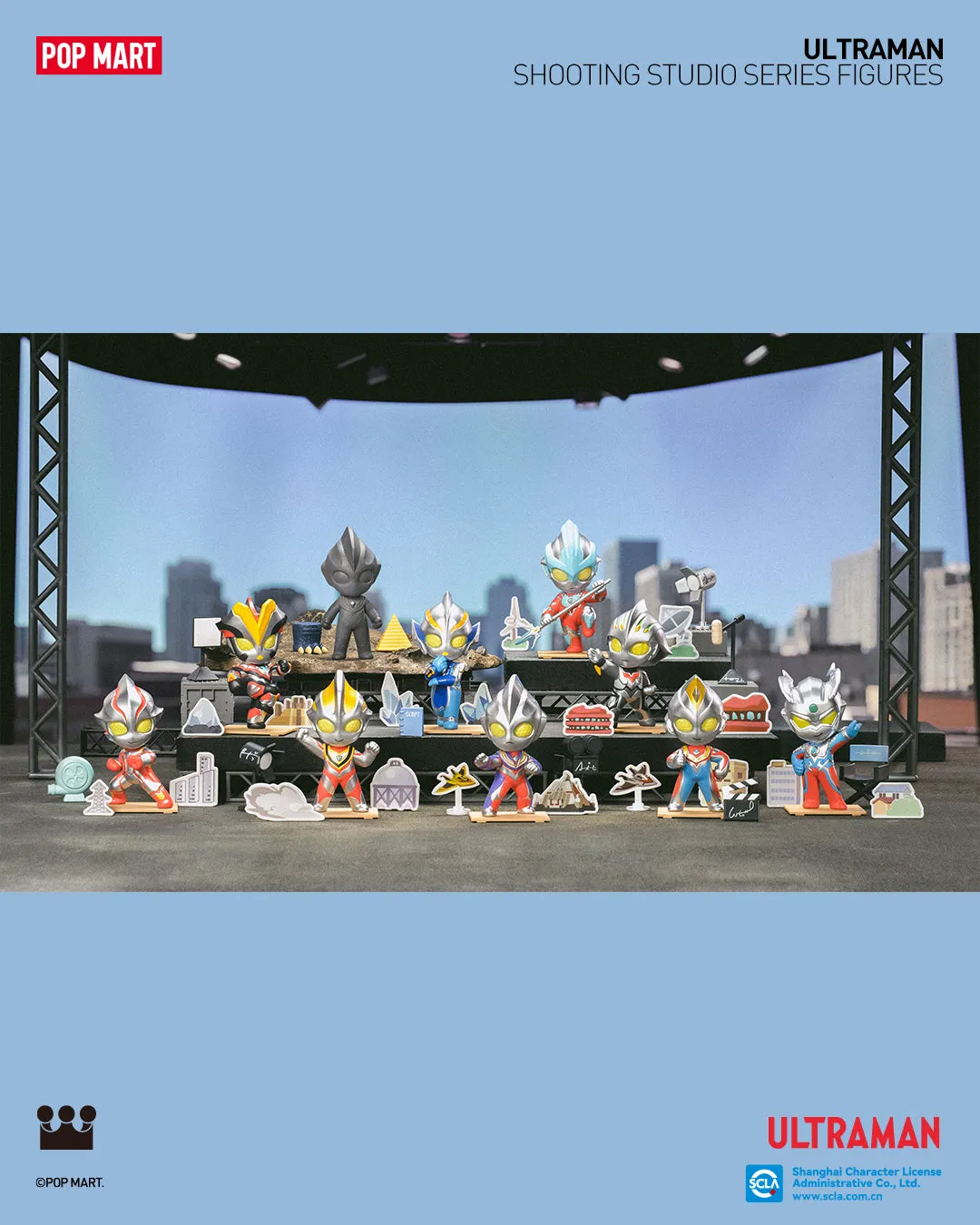 POP MART Ultraman Shooting Studio Series