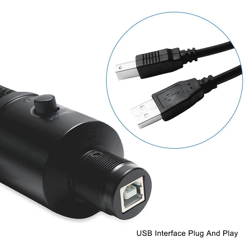 Professional USB Condenser Microphones For PC Computer