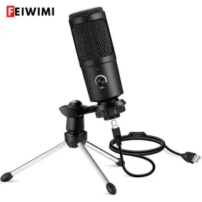 Professional USB Condenser Microphones For PC Computer