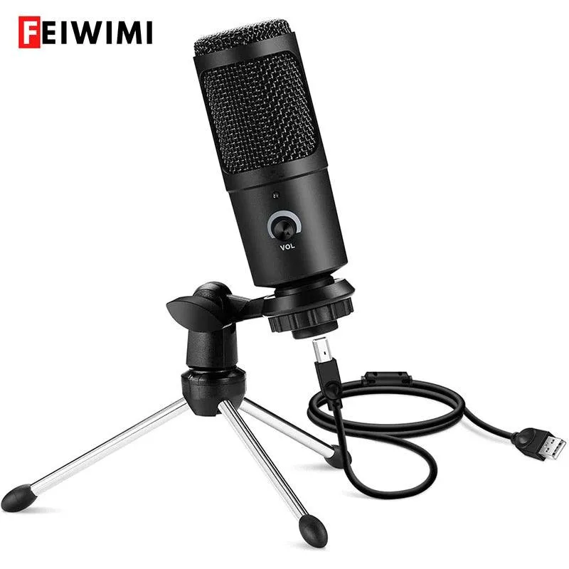 Professional USB Condenser Microphones For PC Computer