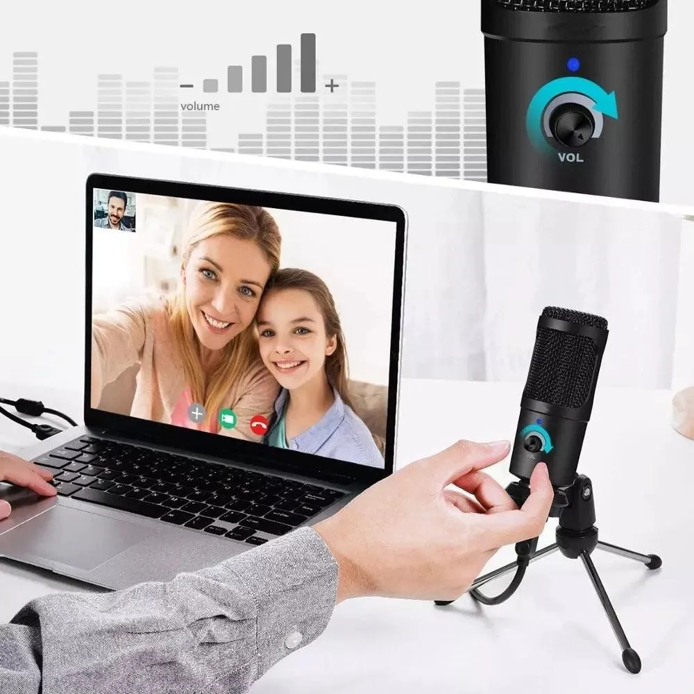 Professional USB Condenser Microphones For PC Computer