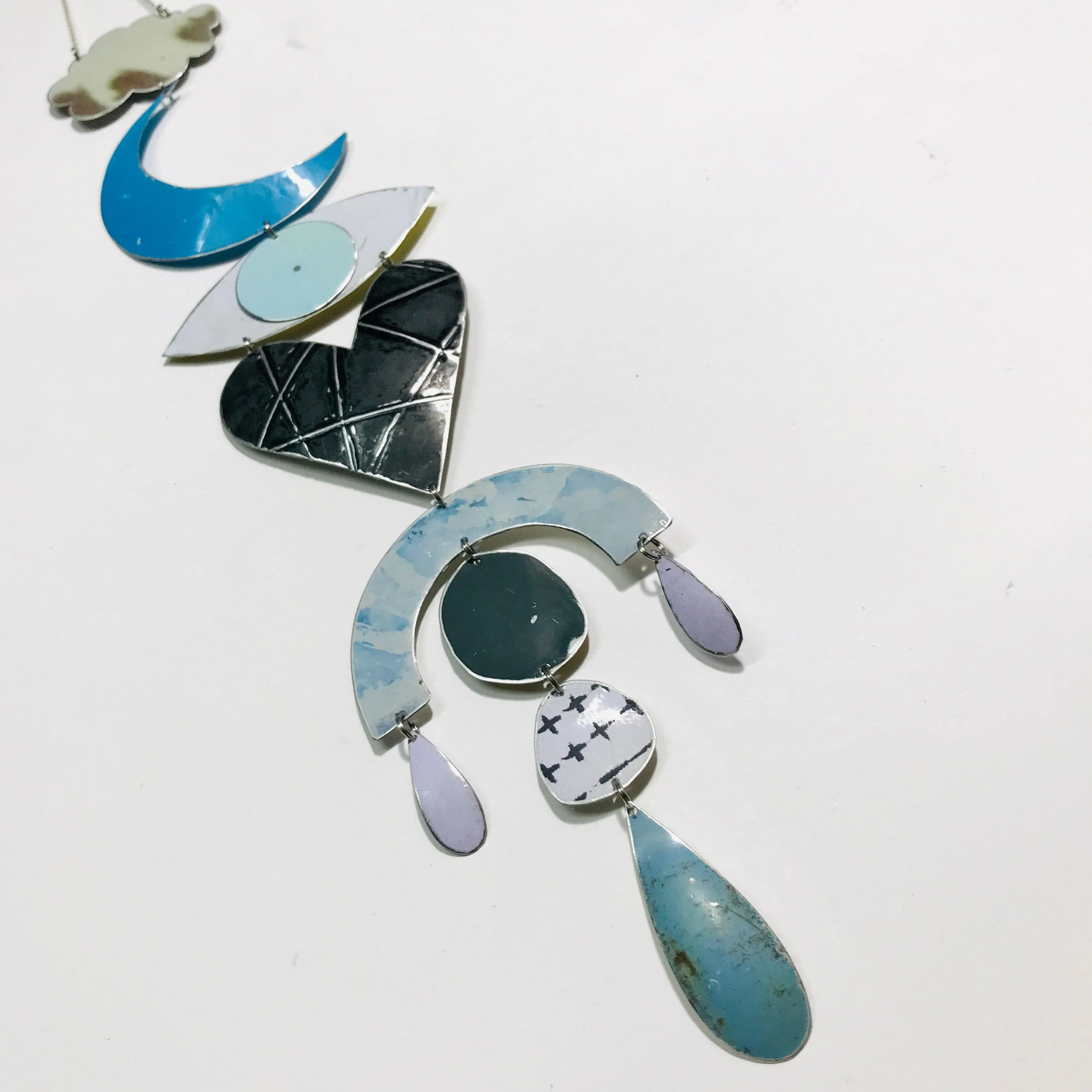 Protective Eye Blue Moon Talisman Wall Hanging