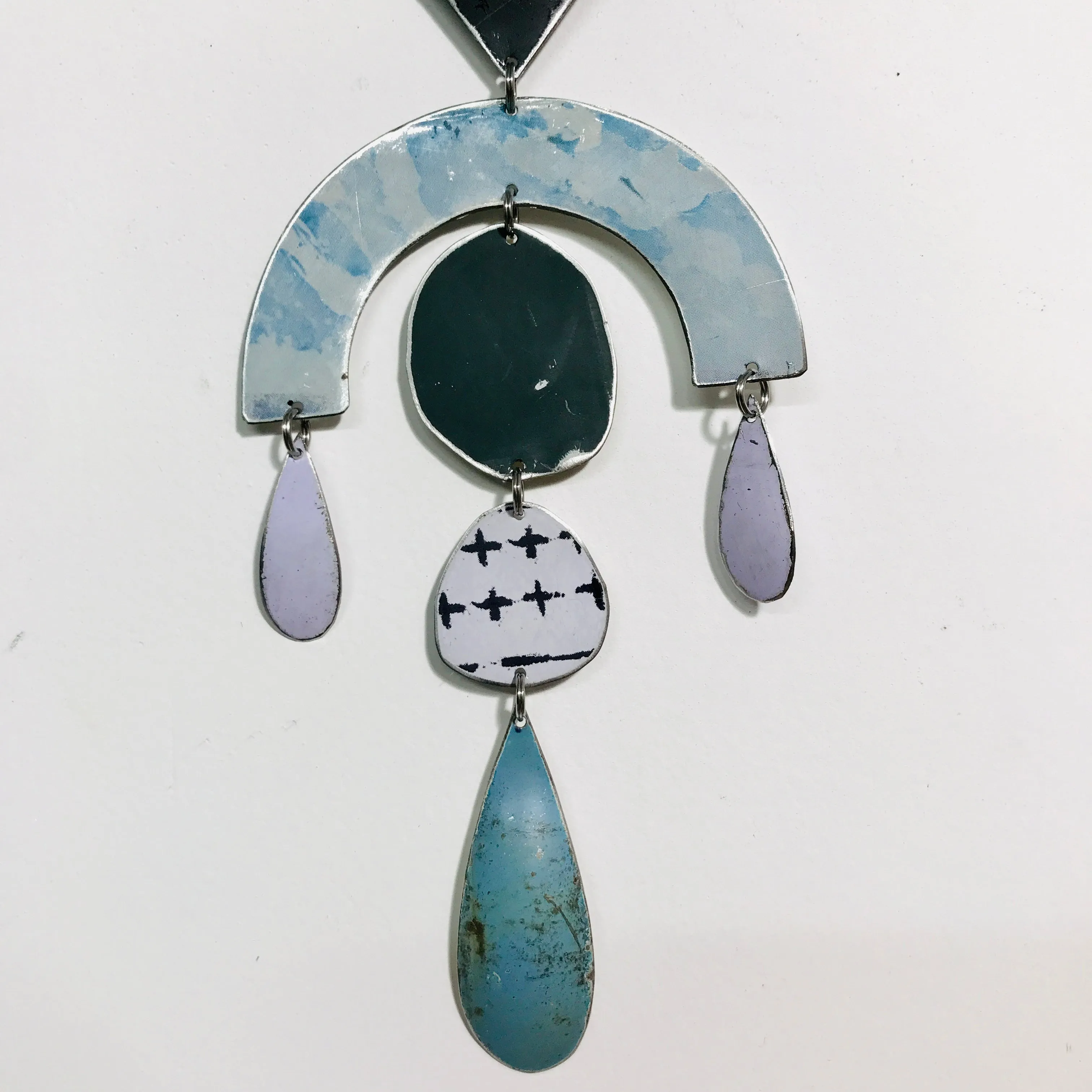 Protective Eye Blue Moon Talisman Wall Hanging