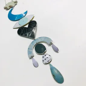 Protective Eye Blue Moon Talisman Wall Hanging