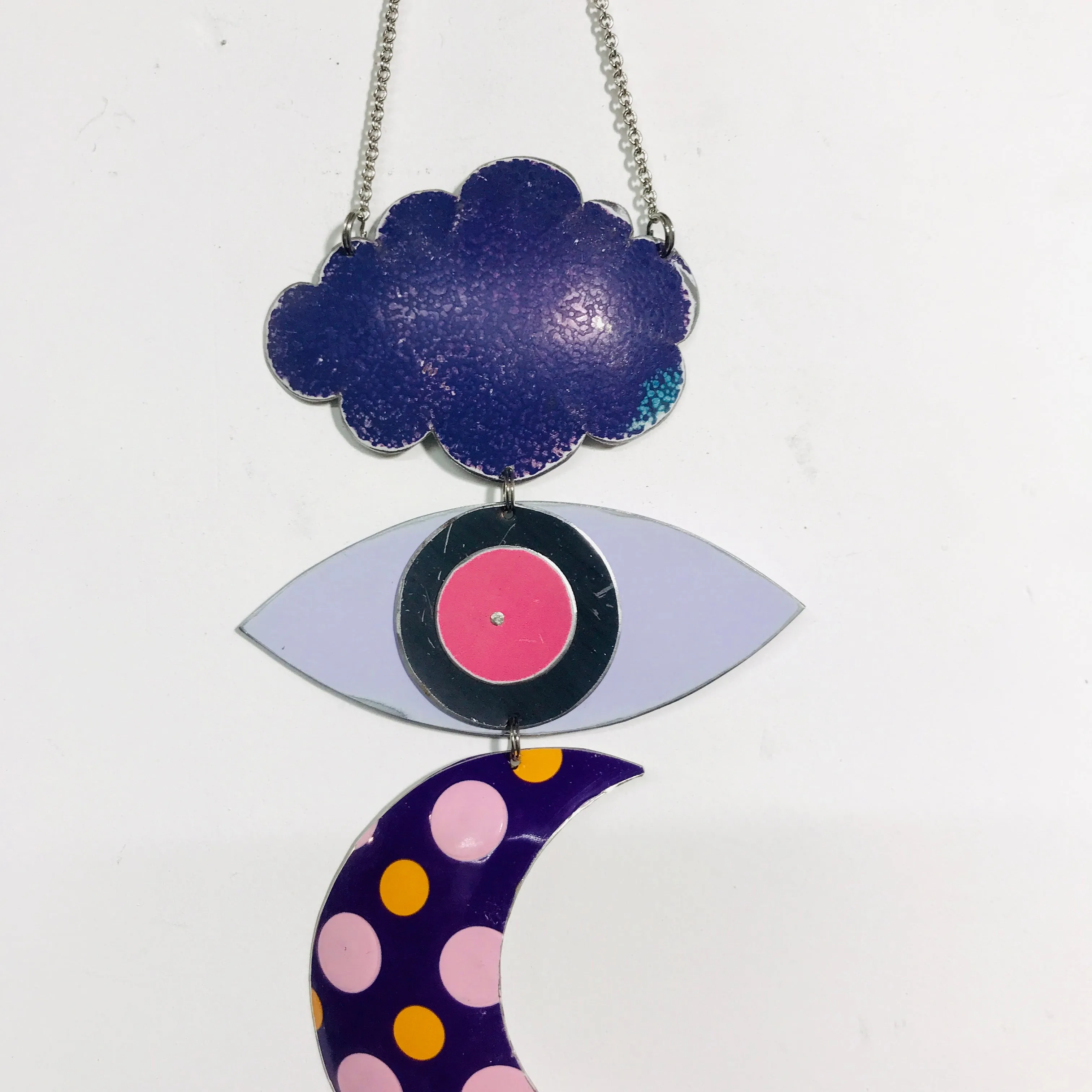 Purple Goddess Protective Talisman Wall Hanging