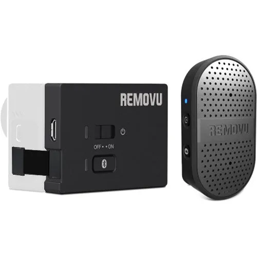 REMOVU M1 A1 Waterproof Wireless Microphone System for GoPro
