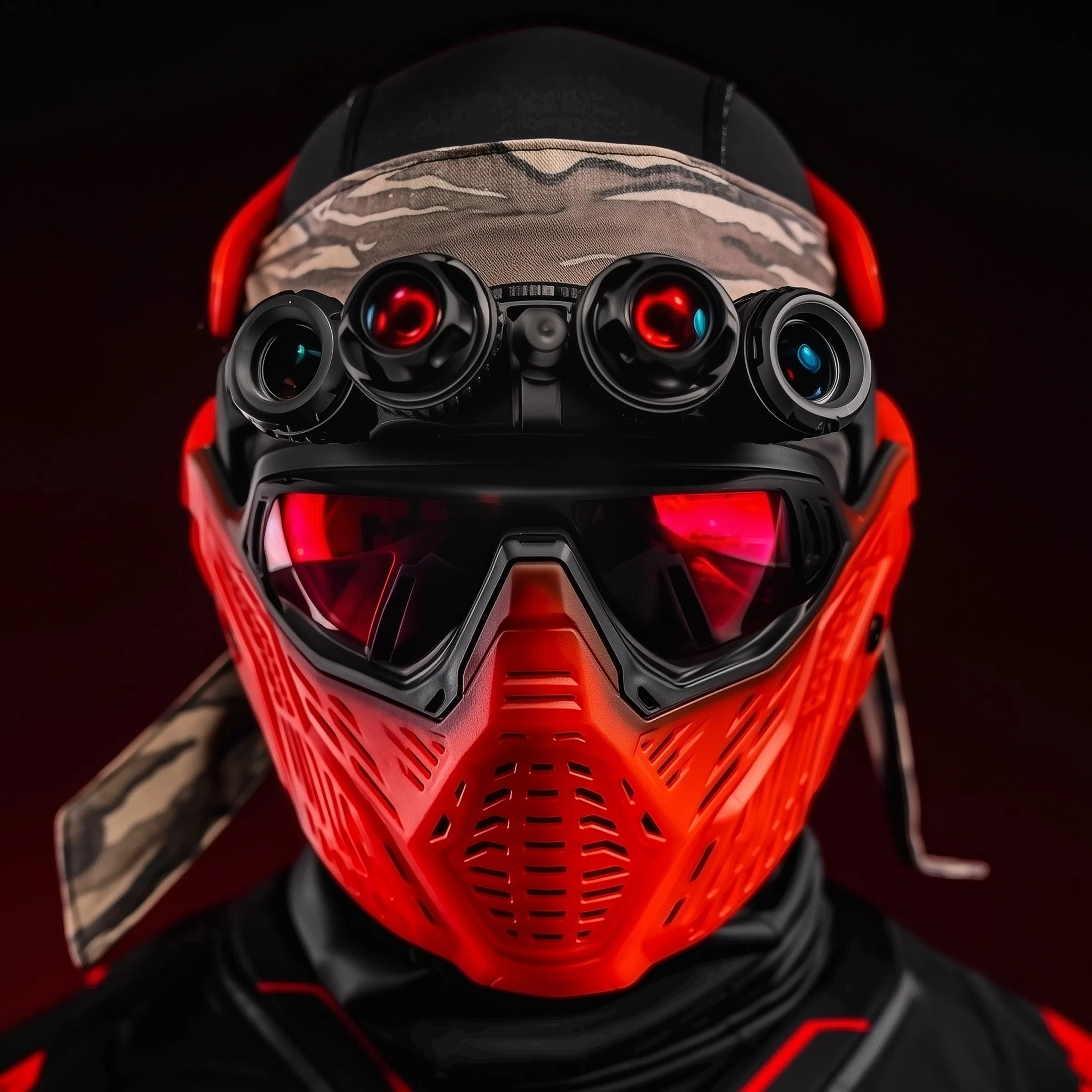 RMX Lower Kit - Ghost Red Transparent