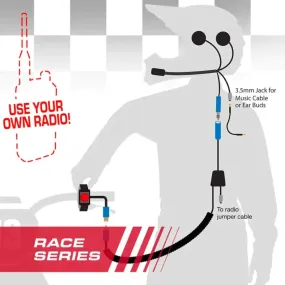 Rugged Radios Motorcycle RACE Kit without Radio