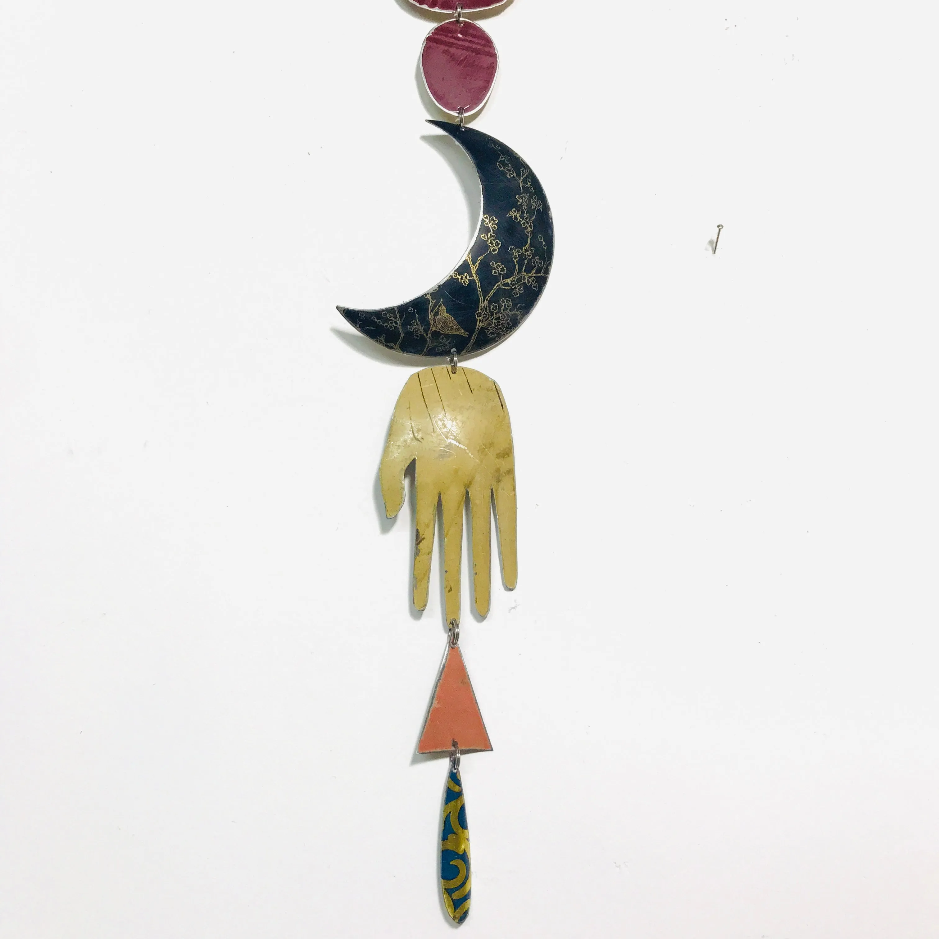 Rustic Protective Eye Talisman Wall Hanging
