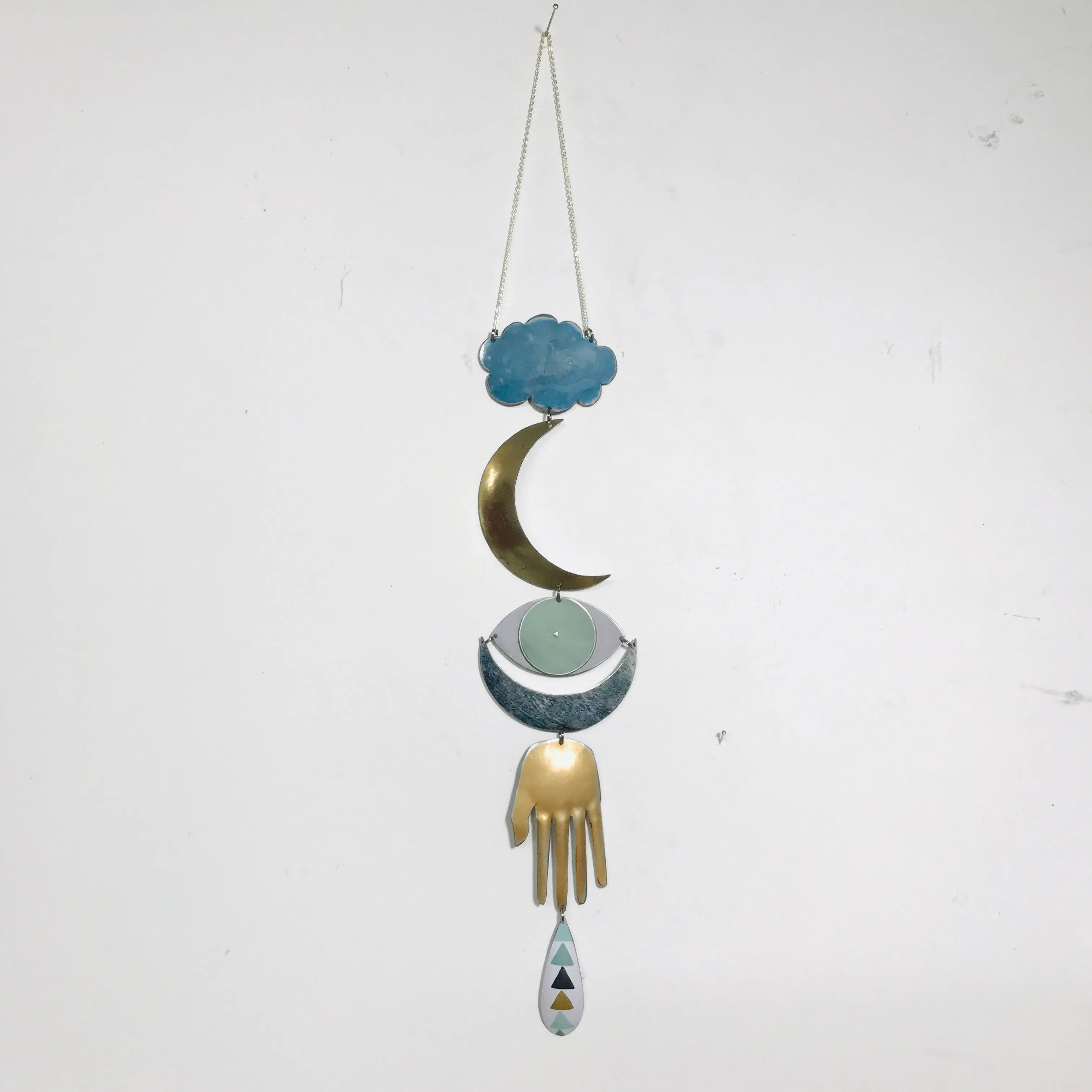 Sage Protective Eye Talisman Wall Hanging