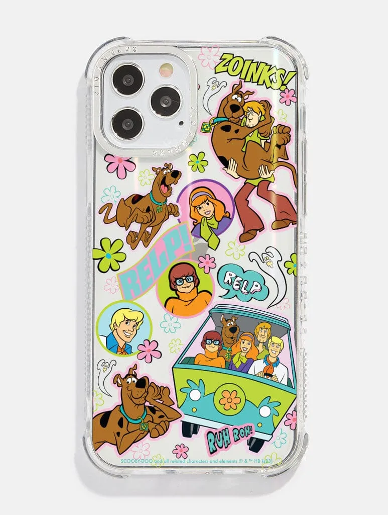 Scooby Doo x Skinnydip Sticker Shock iPhone Case