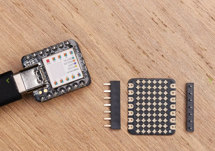 Seeed Studio 6x10 RGB MATRIX for XIAO - total 60 LEDs onboard