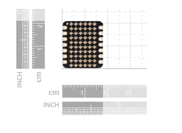 Seeed Studio 6x10 RGB MATRIX for XIAO - total 60 LEDs onboard