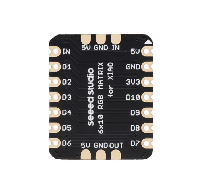 Seeed Studio 6x10 RGB MATRIX for XIAO - total 60 LEDs onboard