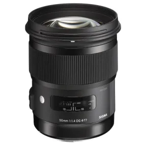 Sigma 50mm f/1.4 DG HSM Art Lens for Nikon