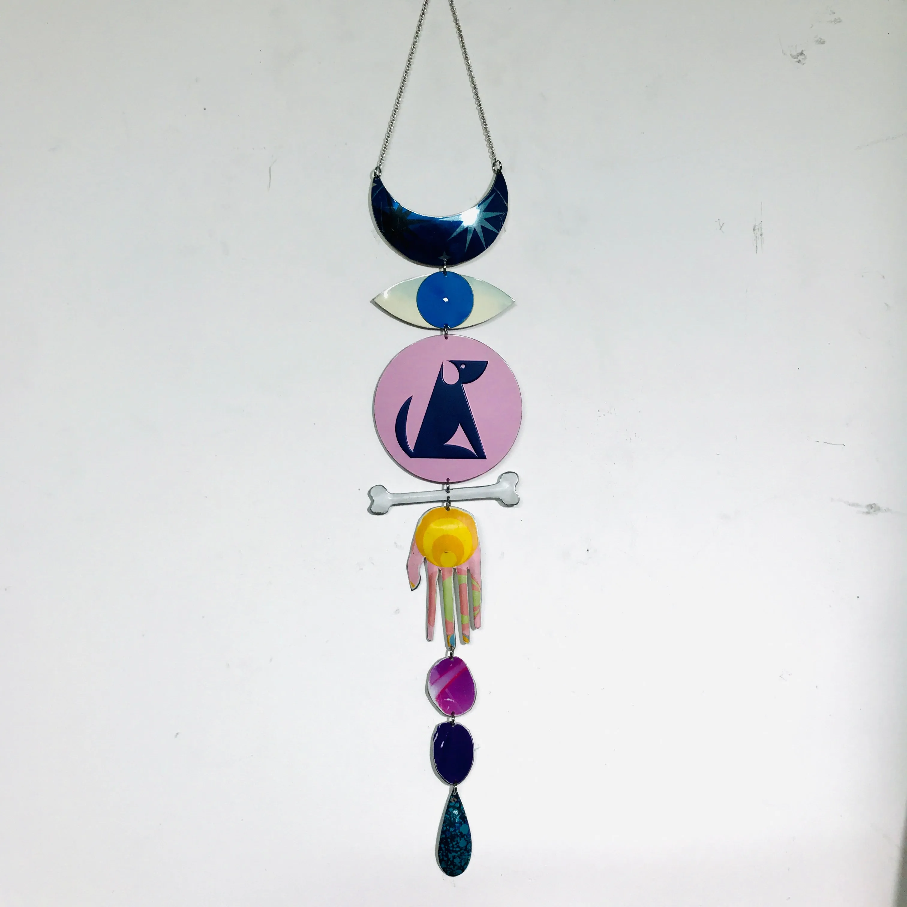 Star Dog Protective Talisman Wall Hanging