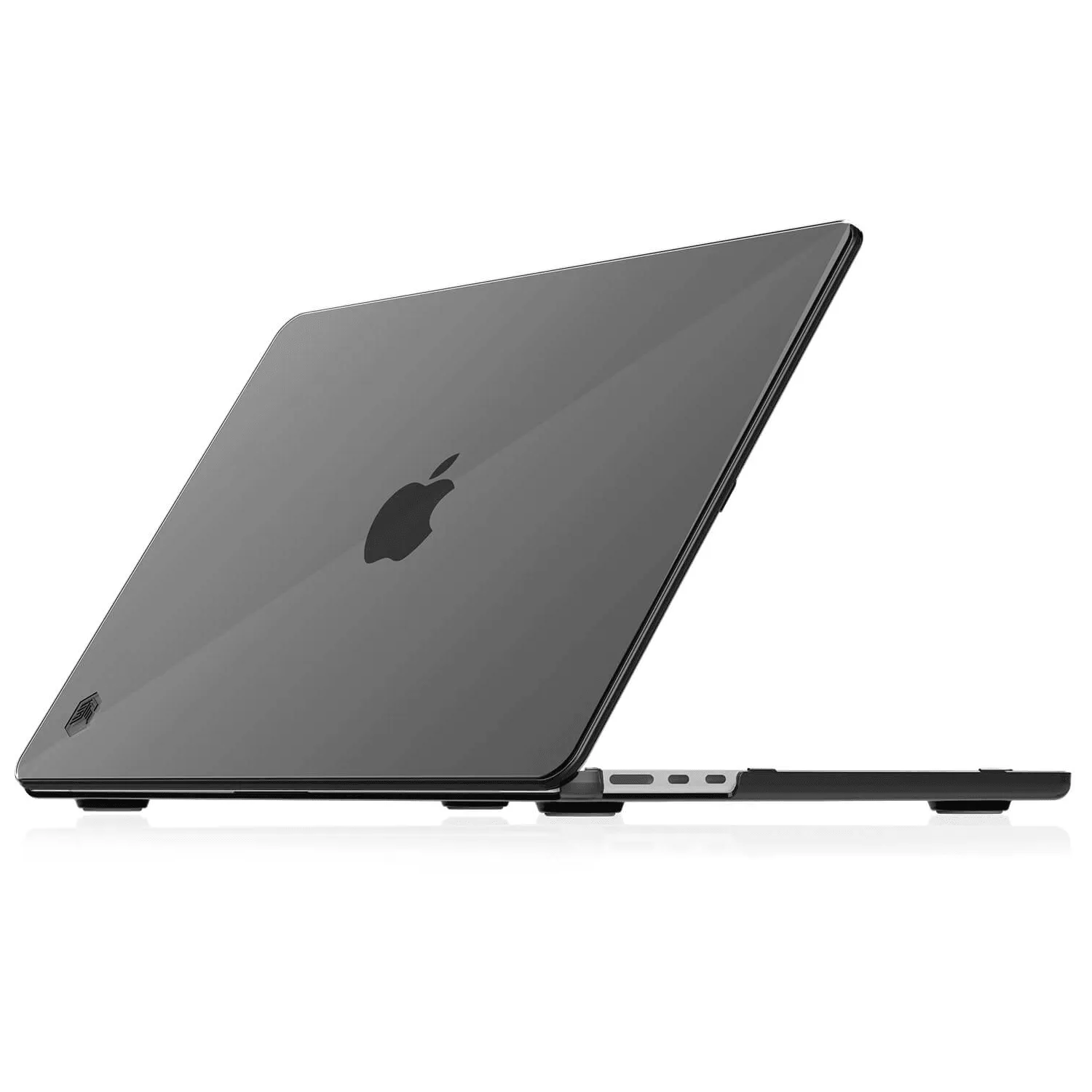 STM Studio Shell Cover 13" MacBook Air Retina M2 2022 Dark Smoke