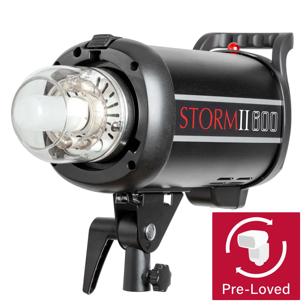 STORM II 600 Studio Powerful Stroboscopic Flash (QT600 II) - Condition OK