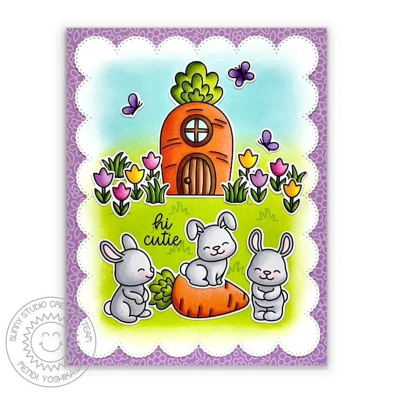 SUNNY STUDIO: Bunnyville | Sunny Snippets Die