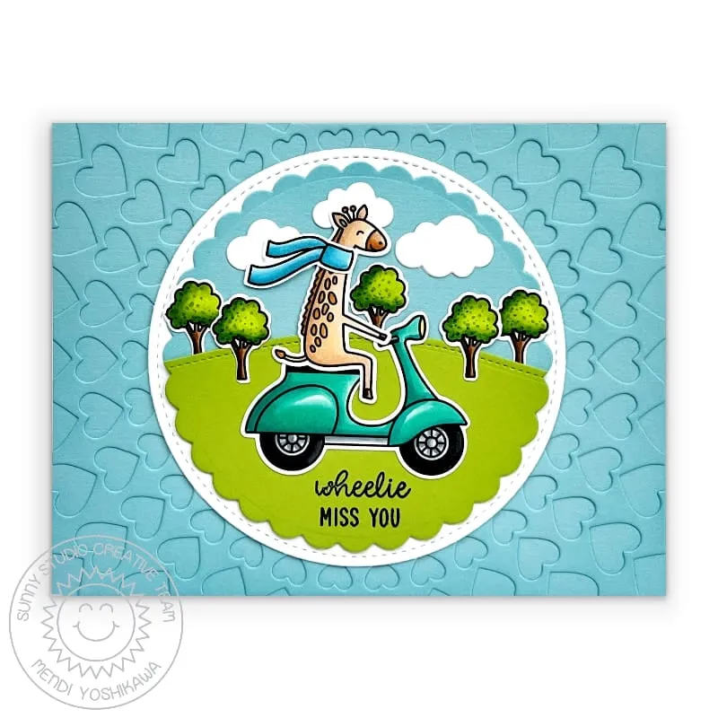 SUNNY STUDIO: Critters on the Go | Sunny Snippets Die