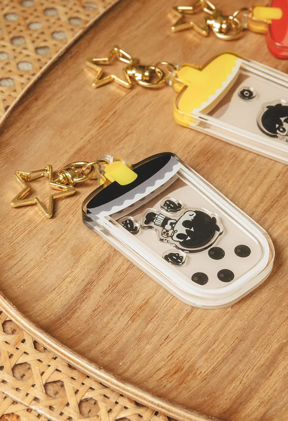 SUNRIGHT TEA x OMORI Shaker Keychain