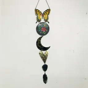 Swallowtail Protective Eye Talisman Wall Hanging