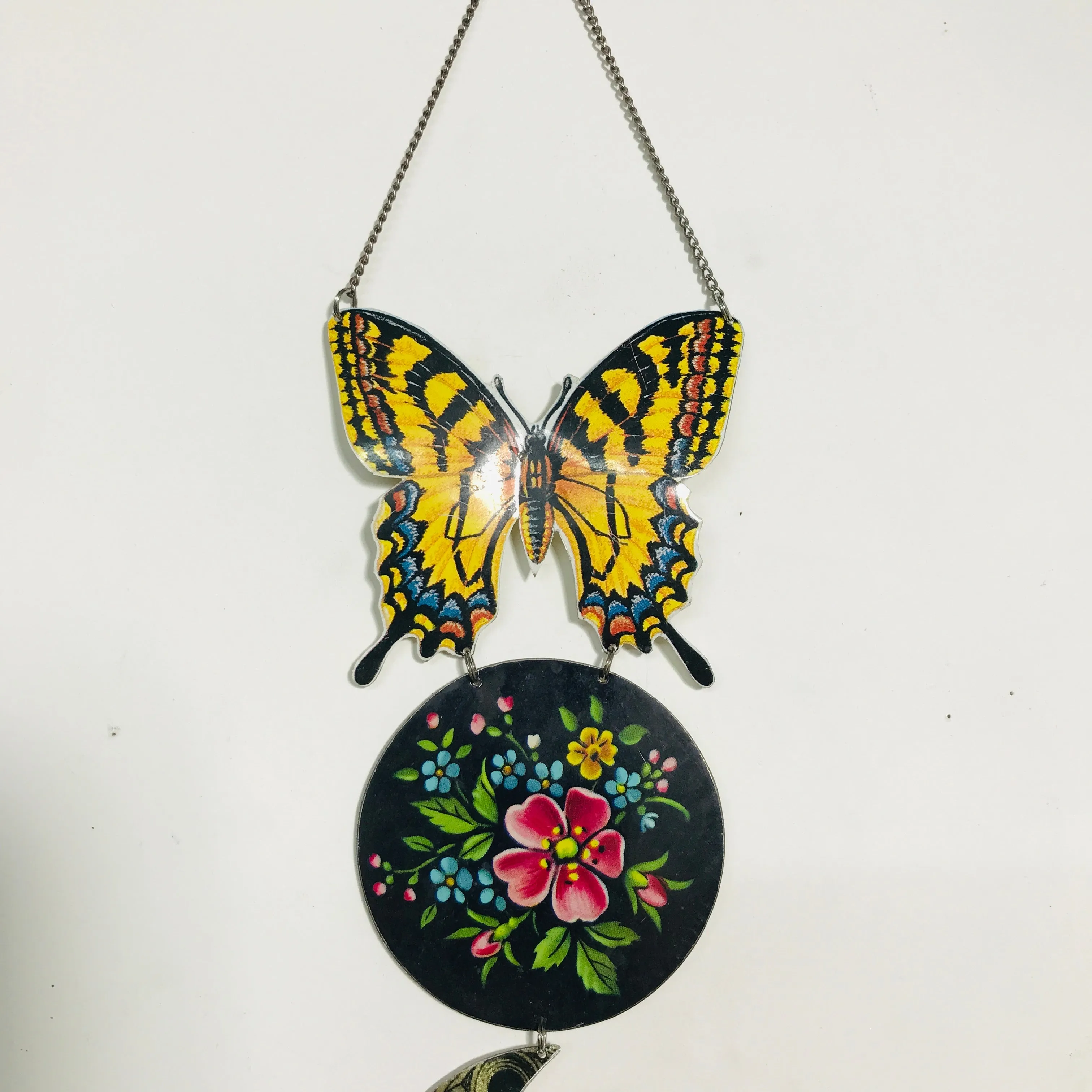 Swallowtail Protective Eye Talisman Wall Hanging