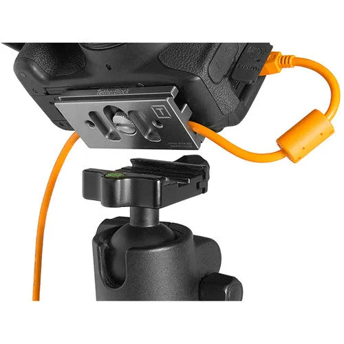 TetherBLOCK QR Plus Quick Release Plate (Thunder Gray)