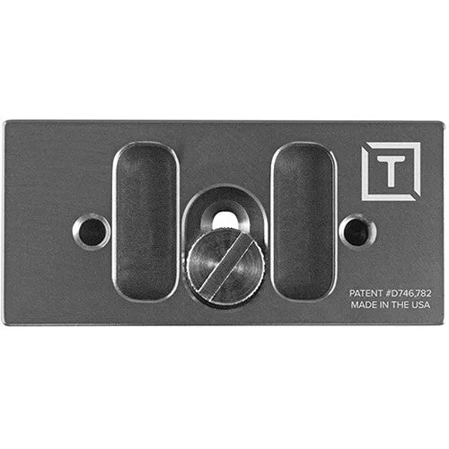 TetherBLOCK QR Plus Quick Release Plate (Thunder Gray)