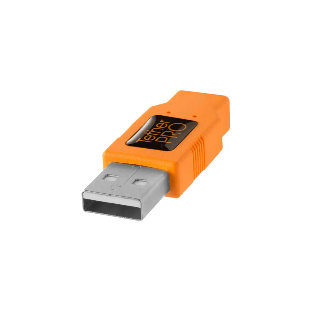 TetherPro USB 2.0 to Female Active Extension Cable (High-Visibility Orange)
