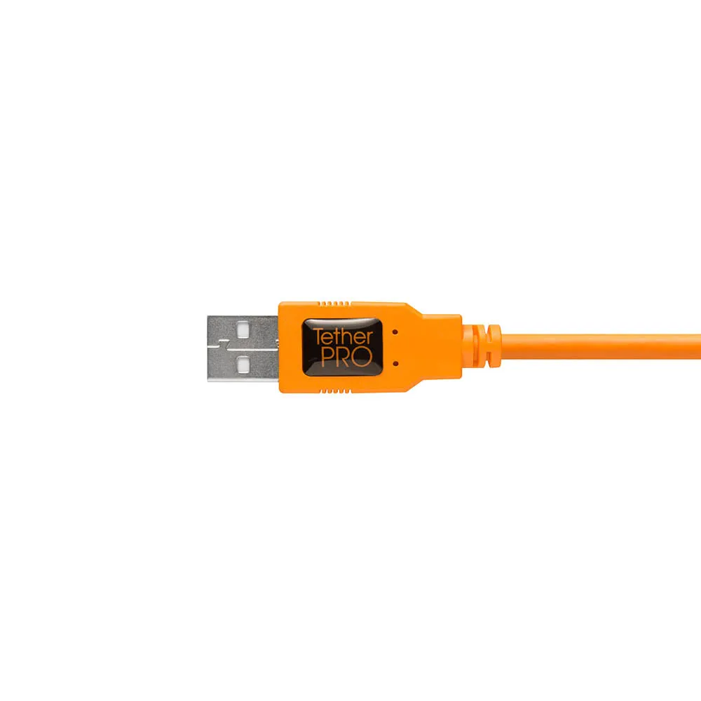 TetherPro USB 2.0 to Female Active Extension Cable (High-Visibility Orange)