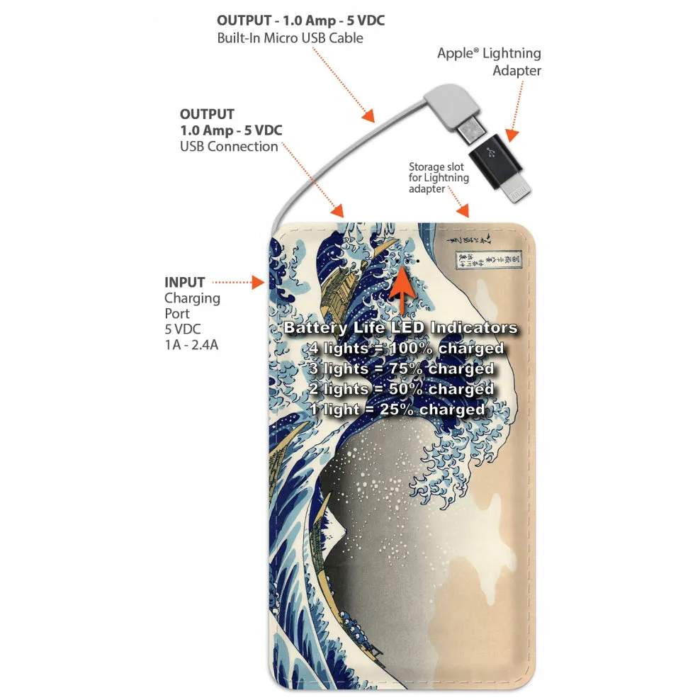 The Great Wave Portable Power Bank
