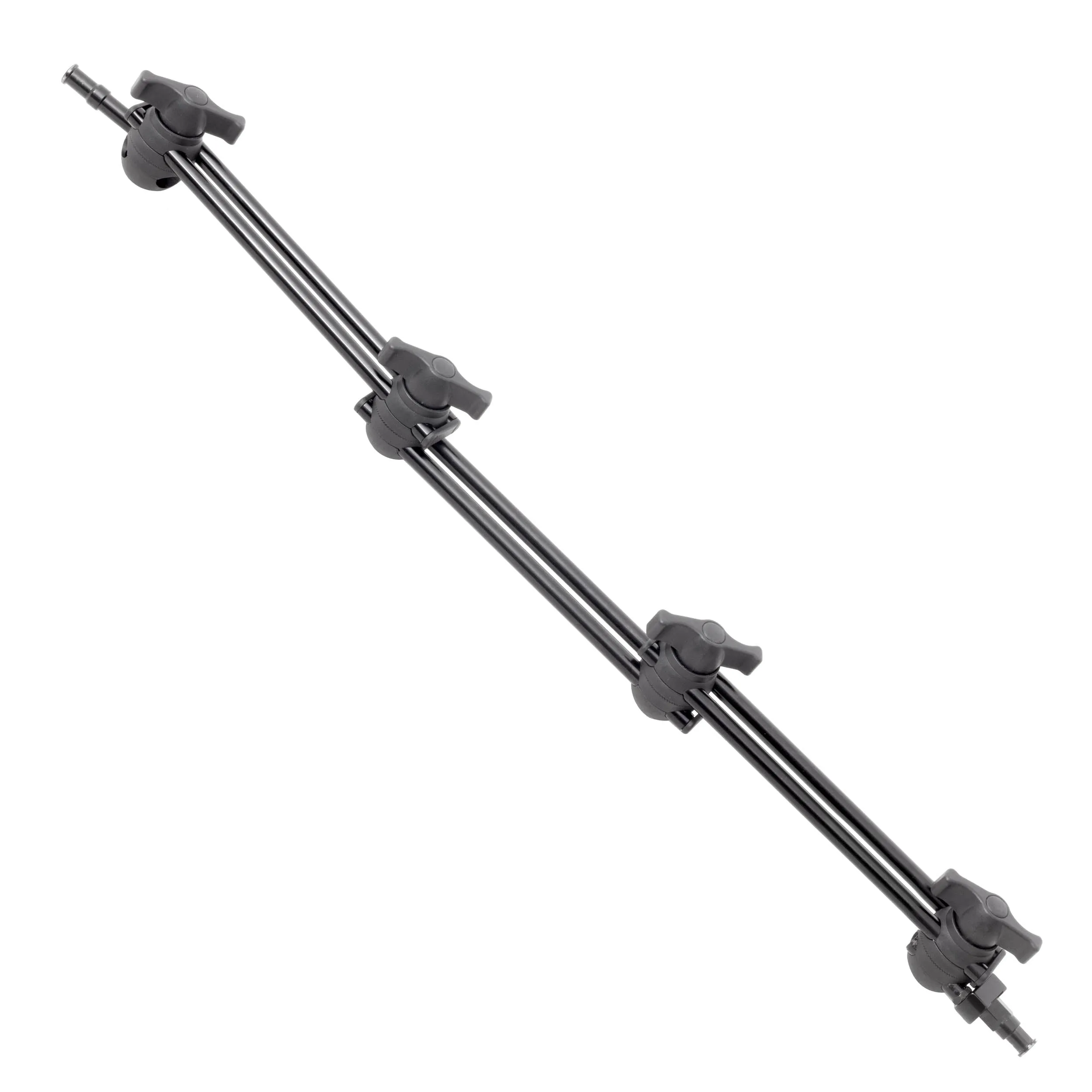 Three-Sectioned Double-Articulated Arm with 2x 5/8" Studs