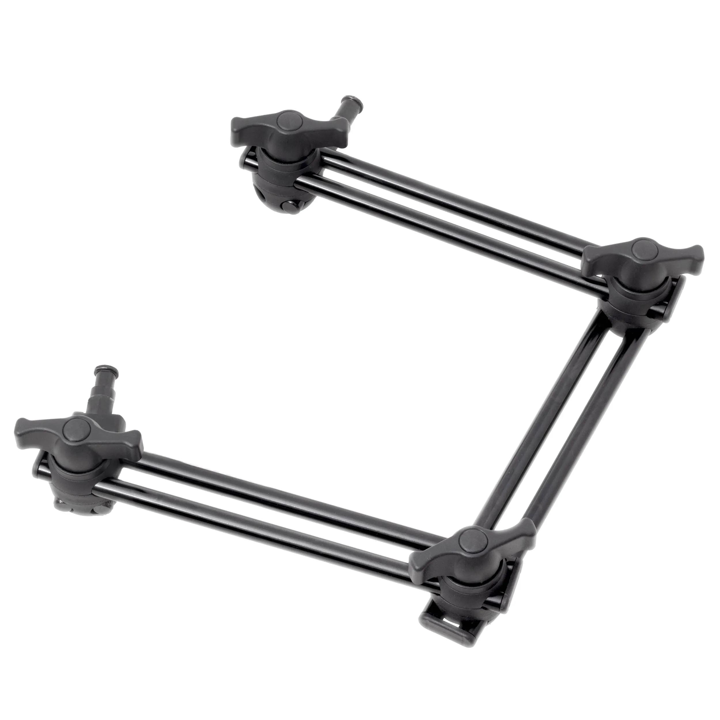 Three-Sectioned Double-Articulated Arm with 2x 5/8" Studs