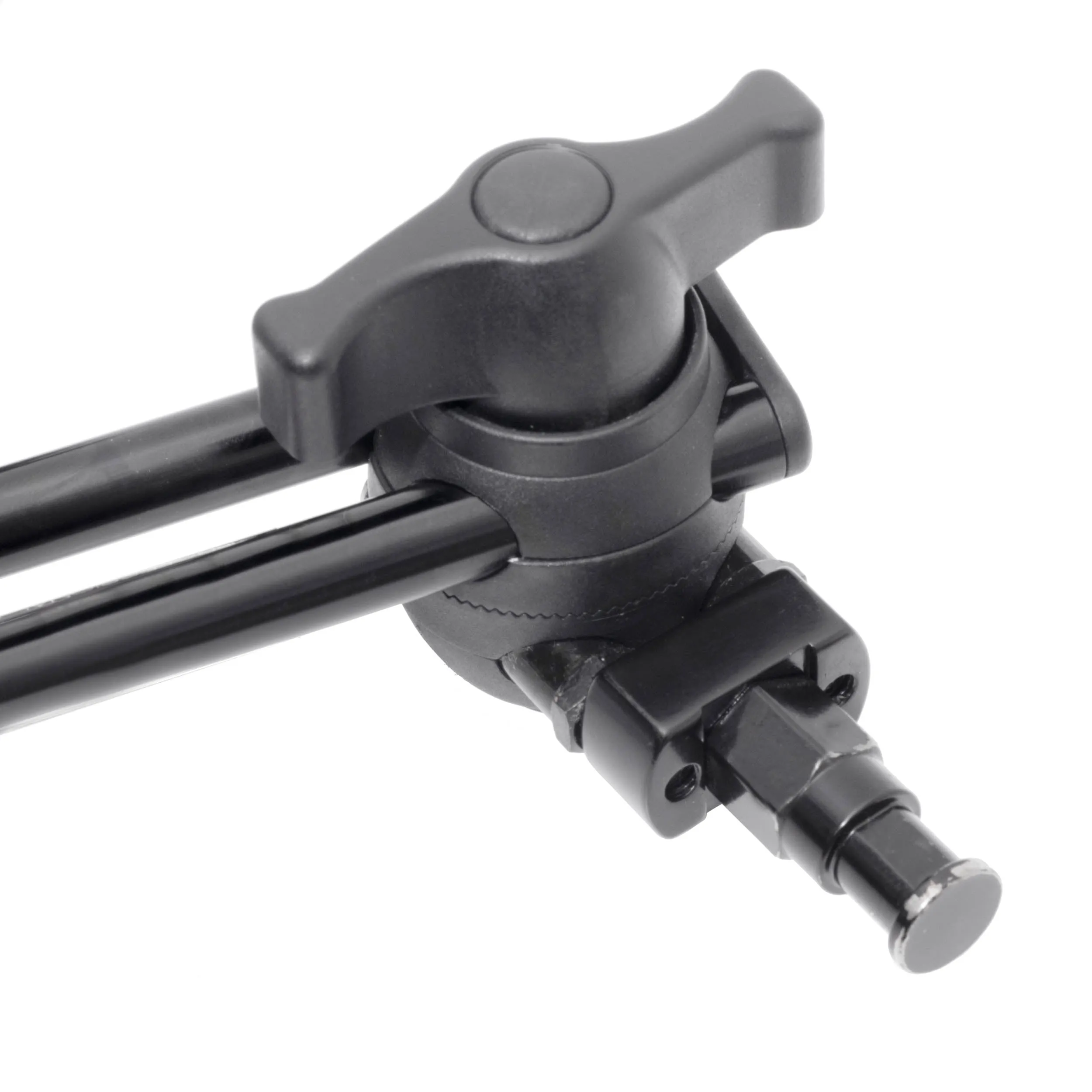Three-Sectioned Double-Articulated Arm with 2x 5/8" Studs