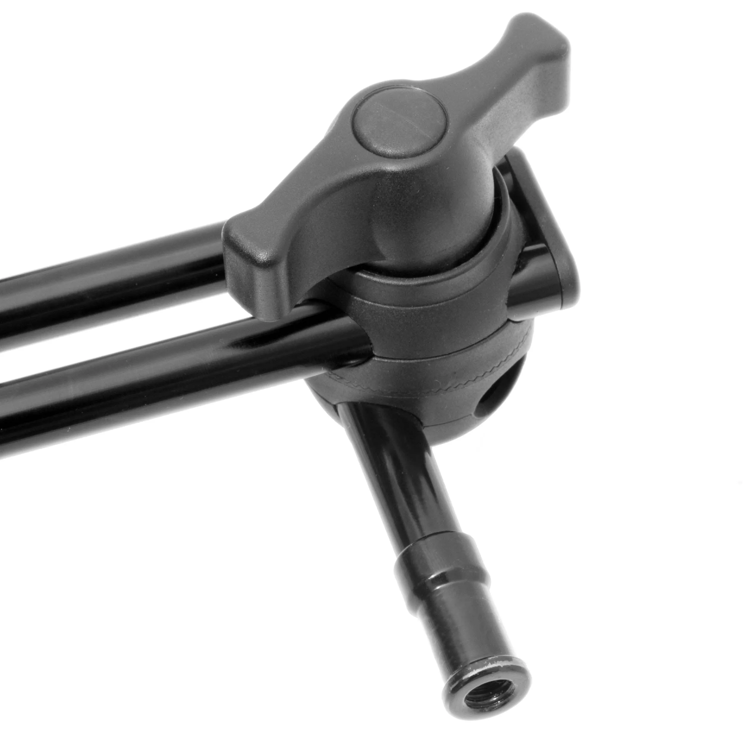 Three-Sectioned Double-Articulated Arm with 2x 5/8" Studs