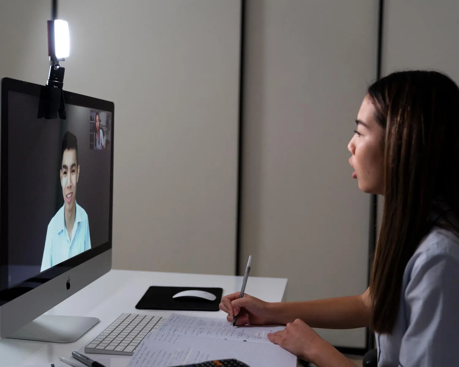 Tolifo 2.5" Pocket LED Video Conferencing Light Kit - (HF-64B)