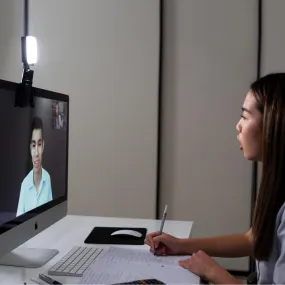 Tolifo 2.5" Pocket LED Video Conferencing Light Kit - (HF-64B)