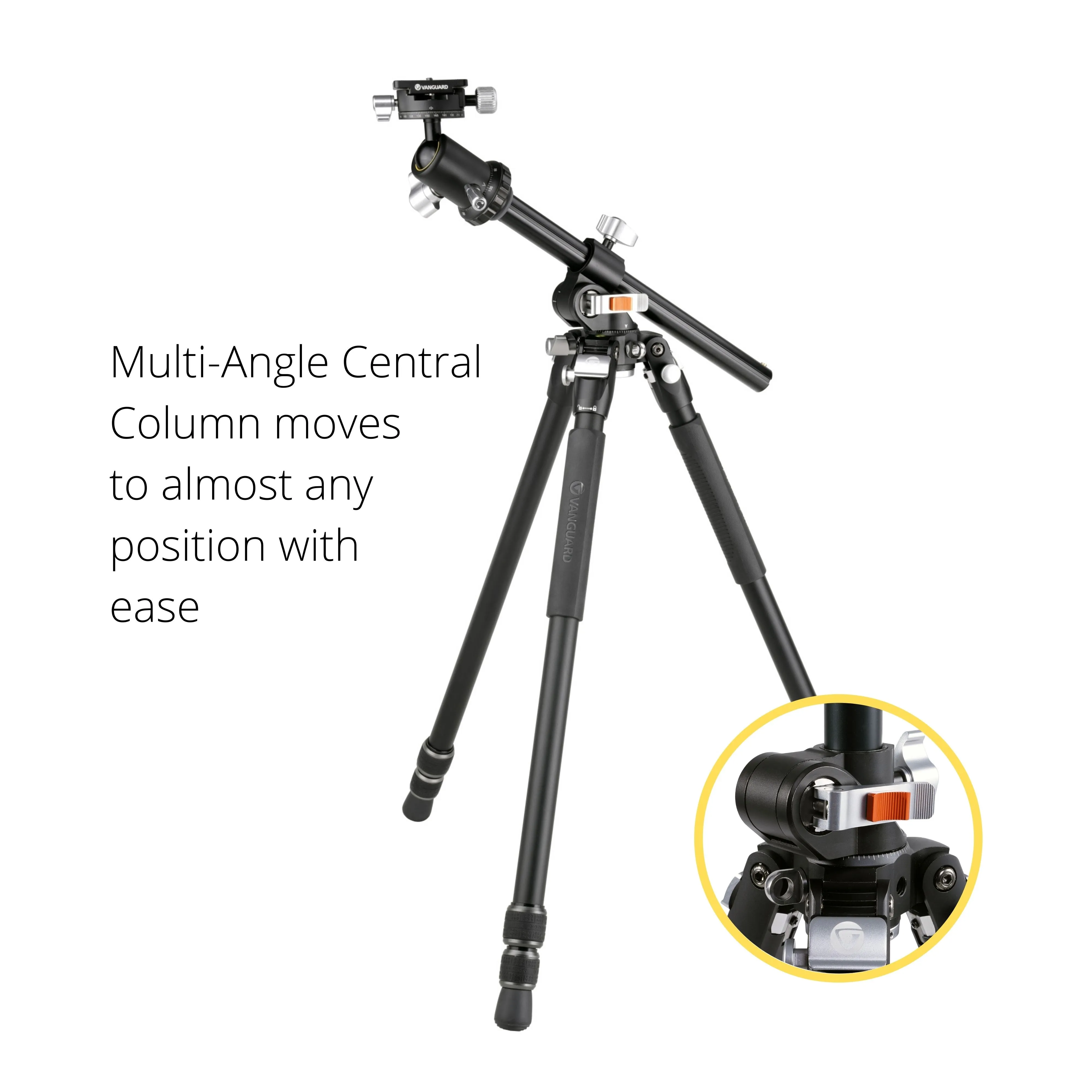 VEO 3  263AB 160S Versatile Aluminium Tripod with Dual Axis Ball Head - 15kg Load Capacity