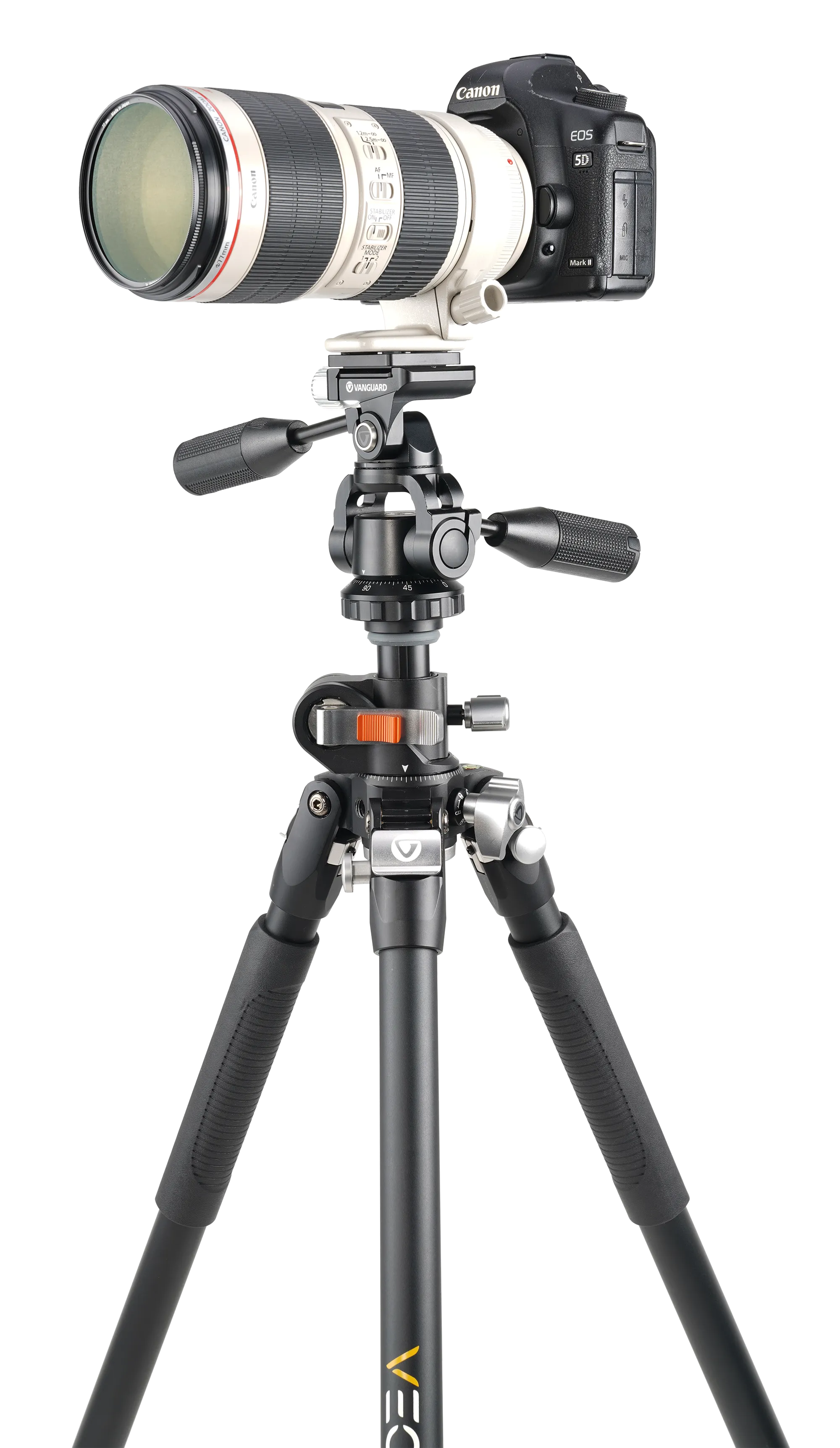VEO 3  263APS Multi-Angle Aluminum Tripod w/ PH-38S Pan Head