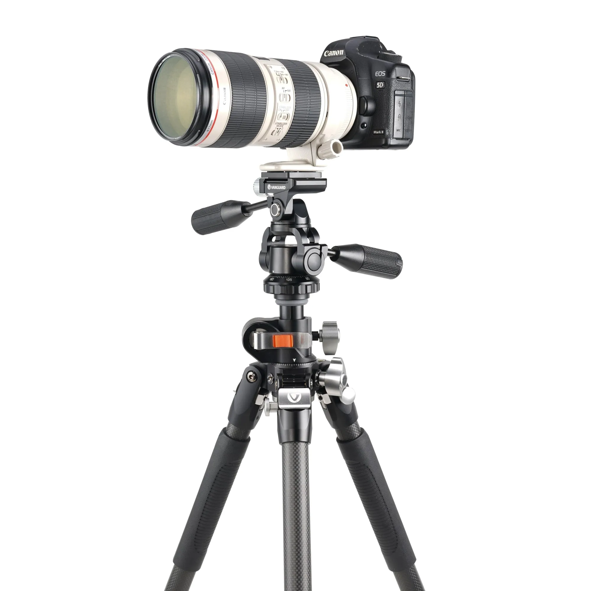 VEO 3  263CPS Multi-Angle Carbon Fiber Tripod w/ PH-38S Pan Head