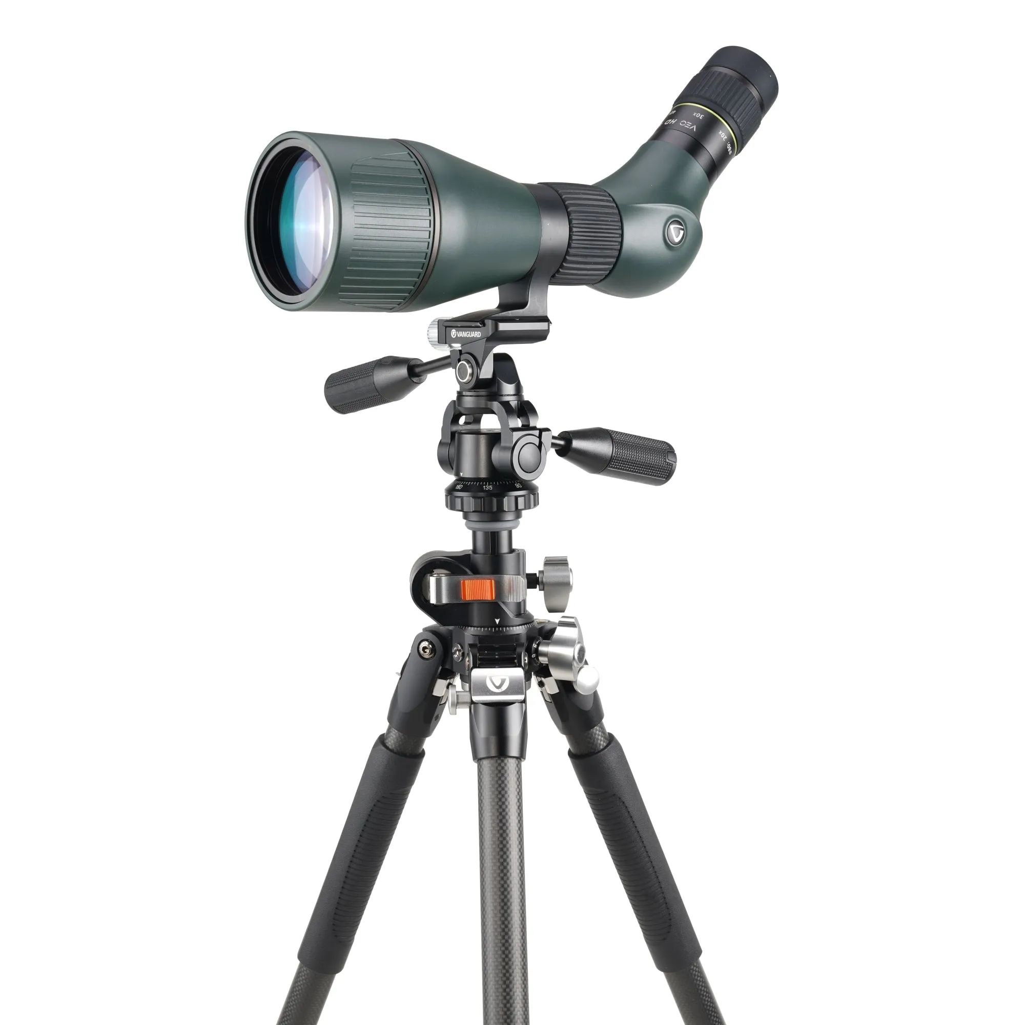 VEO 3  263CPS Multi-Angle Carbon Fiber Tripod w/ PH-38S Pan Head